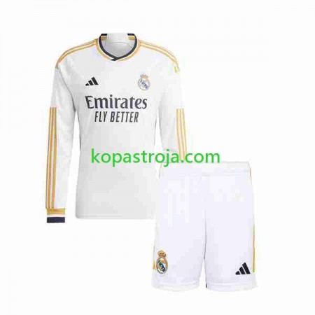 Billiga Fotbollströjor Real Madrid Barn Hemma tröja 2023/24 Långärmad